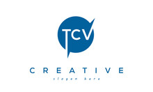 TCV Creative Circle Letters Logo Design Victor
