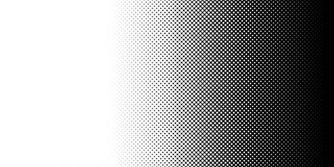 Wall Mural - Black and white halftone, dotted, circles pattern, background, backdrop. Dots, Polka dots pattern