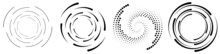 Spiral, Swirl ,twirl Circular, Concentric Element. Whirlpool, Whirlwind Cycle Loop Effect Shape