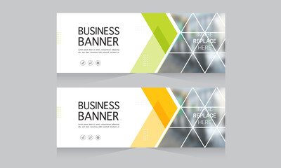 Wall Mural - professional corporate business banner design