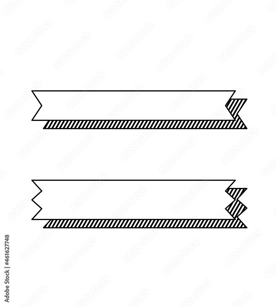Simple Ribbon Vector