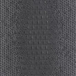 Genuine caiman leather. Gray crocodile skin texture for background. 3D-rendering