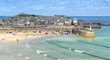 St Ives on the north Cornwall coast in England