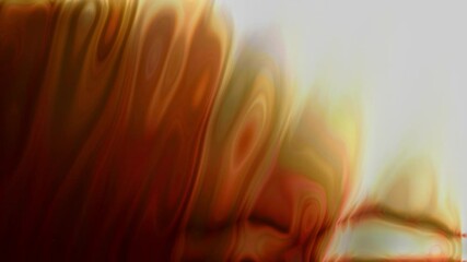 Poster - Abstract smooth liquid shape with colors diffusion. Motion. Fluid flowing silk texture with ripples and waves creating relaxing and calming effect.
