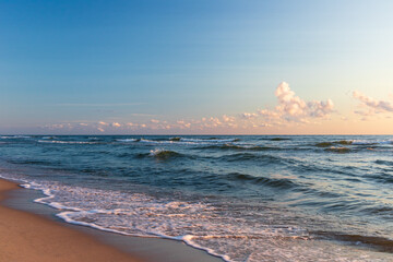 Canvas Print - sunrise on the beach