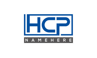 HCP creative three letters logo