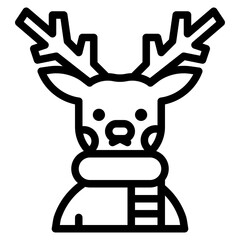 Canvas Print - reindeer