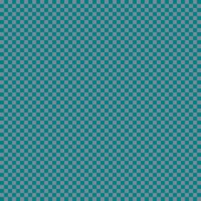 Checkerboard With Very Small Squares. Teal And Light Slate Grey Colors Of Checkerboard. Chessboard, Checkerboard Texture. Squares Pattern. Background.