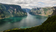 View of Naerøyfjord, UNESCO s world heritage sight! 