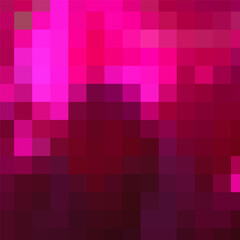 Wall Mural - Pink and purple mosaic background. Vector illustration