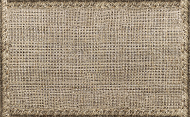 Brown burlap with beautiful canvas texture of brown fabric in retro style with beautiful brown fabric canvas texture as vintage burlap background with burlap texture and beautiful burlap color