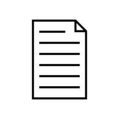 Sticker - Document Icon