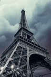 Fototapeta Paryż - The Eiffel Tower in Paris.