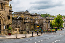 A View Down Parliament Street In Harrogate, Yorkshire, UK In Summertime