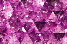 Pink And Purple Diamond Triangle Background
