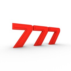 Poster - 3d number 