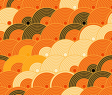 Orange And Black Random Lines Free Stock Photo - Public Domain Pictures