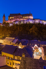 Sticker - Vianden castle in Luxembourg