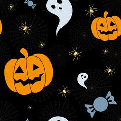 Wall Mural - Abstract Halloween theme background - perfect for wallpaper