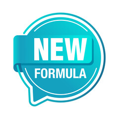 Poster - New Formula icon in pin form
