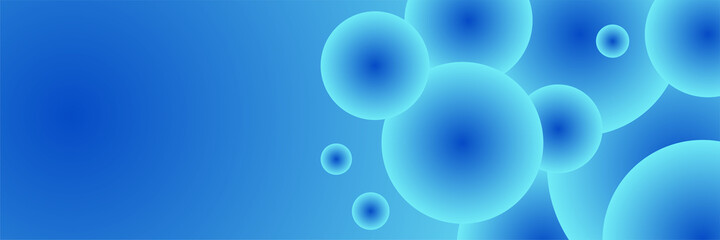 Modern abstract gradient dark blue digital technology banner background