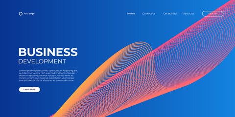 Modern abstract background colorful theme can use for posters, template, website header background, mobile screen wallpaper, web banner