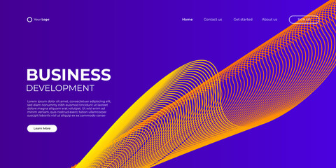 Modern abstract background colorful theme can use for posters, template, website header background, mobile screen wallpaper, web banner