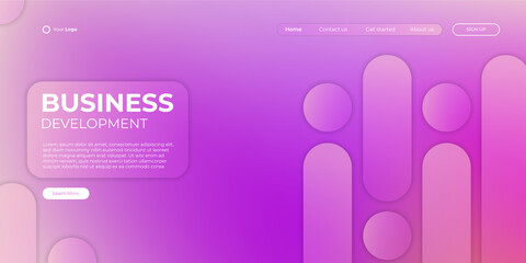 Modern abstract background colorful theme can use for posters, template, website header background, mobile screen wallpaper, web banner