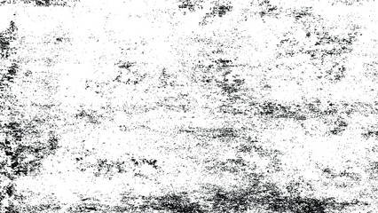 Poster - Rough black and white texture vector. Distressed overlay texture. Grunge background. Abstract textured effect. Vector Illustration. Black isolated on white background. EPS10