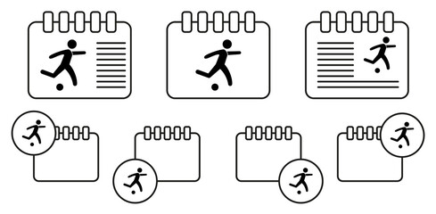 Poster - Soccer player with ball icon. Silhouette of an athlete icon. Sportsman element icon. Premium quality graphic design. Signs, outline symbols collection icon for websites, web design on white background