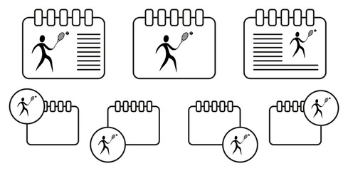 Poster - tennis player icon. Elements of sportsman icon. Premium quality graphic design icon. Signs and symbols collection icon for websites, web design, mobile app on white background