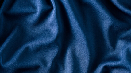 Wall Mural - blue fabric cloth background texture