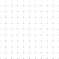 Poster - Square seamless background pattern from geometric shapes are different sizes and opacity. The pattern is evenly filled with small black balloon symbols. Vector illustration on white background