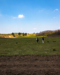 person in the field