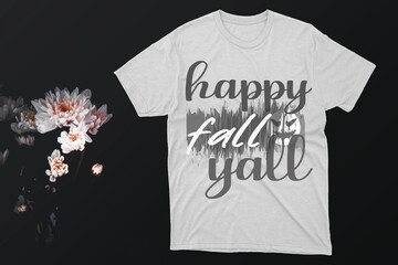 Wall Mural - Fall T-shirt Design Vector. Good for Clothes, Greeting Card, Poster, and Mug Design.