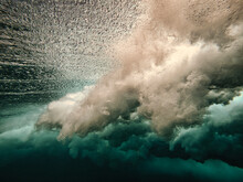 Ocean Wave Texture, Underwater View