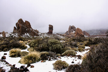 the rock in the mountains