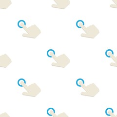 Poster - Working cursor pattern seamless background texture repeat wallpaper geometric vector