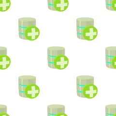 Poster - Diagnosis database pattern seamless background texture repeat wallpaper geometric vector