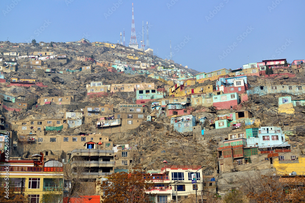 Kabul is the capital of troubled Afghanistan Stock Photo | Adobe Stock