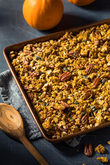 Wall Mural - Healthy Homemade Autumn Pumpkin Spice Granola