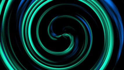 Poster - Abstract 3d render swirl with twisting lines in constant rotation effect. Ring energy sucks in spatial matter. Dynamic blurry stripes powerful tornado with view from inside.