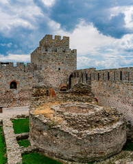 Wall Mural - Ram Fortress on Danube river in Serbia