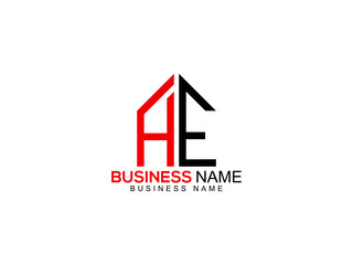 Letter AE Logo, Creative Ae a&e Two Latter Logo Icon Vector For Simple Fashion, Apparel and Clothing Luxury Brand or any type of business