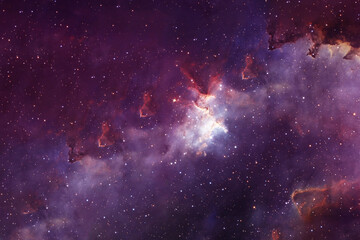Wall Mural - beautiful spiral galaxy. elements of this image were furnished by nasa.