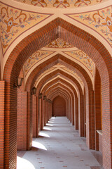  Islamic architecture details of Imamzadeh mosque in Ganja city - Azerbaijan