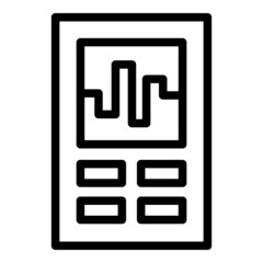 Poster - Milling cnc machine icon outline vector. Work tool. Laser factory