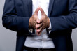 © FL/Westend61 - Hands of businessman, close-up