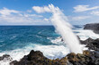 © CHRISTIAN & ANDREA HEINRICH/Westend61 - Reunion, West Coast, rocky coast at Souffleur, water fountain