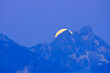 © Westend61 - Germany, Bavaria, Moon hiding behind peaks ofÔøΩTannheimÔøΩMountains at blue dawn